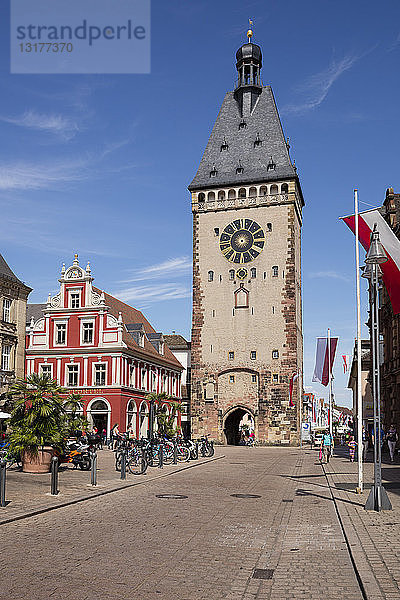 Deutschland  Rheinland-Pfalz  Speyer  Stadttor  Altpoertel