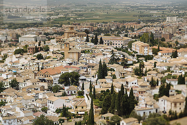 Spanien  Granada  Stadtbild