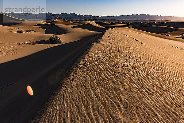 USA  Kalifornien  Death Valley  Death Valley National Park  Mesquite Flat Sand Dunes