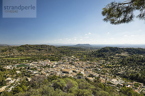 Spanien  Mallorca  Mancor de la Vall  Ansicht