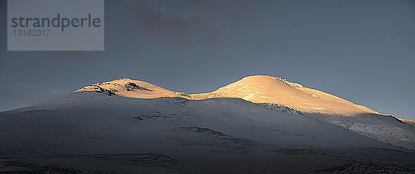 Russland  Oberes Baksan-Tal  Kaukasus  Elbrus