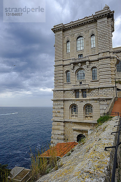 Monaco  Monte Carlo  Le Rocher  Côte d'Azur  Ozeanographisches Museum