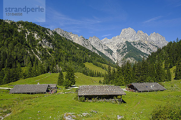 Deutschland  Bayern  Berchtesgadener Land  Berchtesgadener Alpen  Klausbachtal  Bindalm  Mühlsturzhöhrer