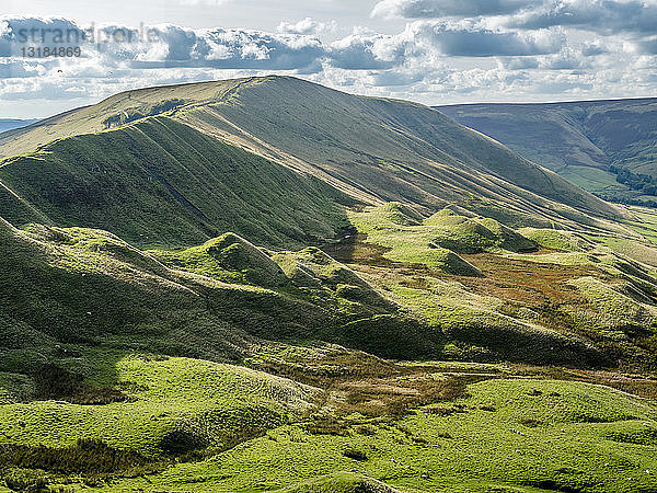 Großbritannien  England  Derbyshire  Peak District  Castleton  Mam Tor