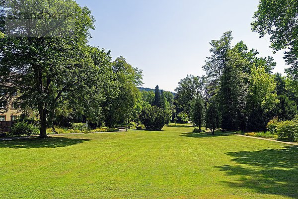 Elzpark  Mosbach  Baden Württemberg  Deutschland  Europa