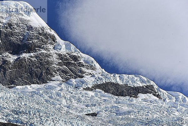 Gletscher im Nationalpark Parque Nacional Los Glaciares  Argentinien  Patagonien  Südamerika