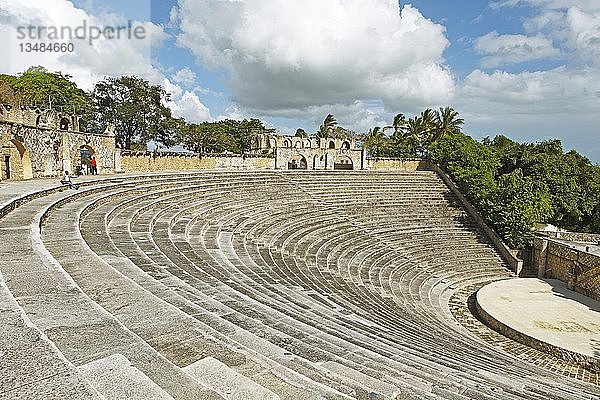 Amphitheater  Casa de Campo  Altos de Chavón  La Romana  Dominikanische Republik  Mittelamerika