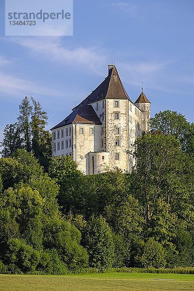 Hohes Schloss  Bad Grönenbach  Unterallgäu  Allgäu  Schwaben  Bayern  Deutschland  Europa