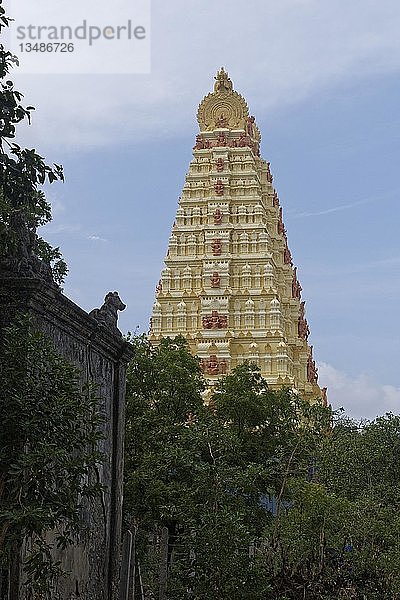 Hinduistischer Naguleswaram-Tempel  auch Keerimalai Kovil  Jaffna  Sri Lanka  Asien