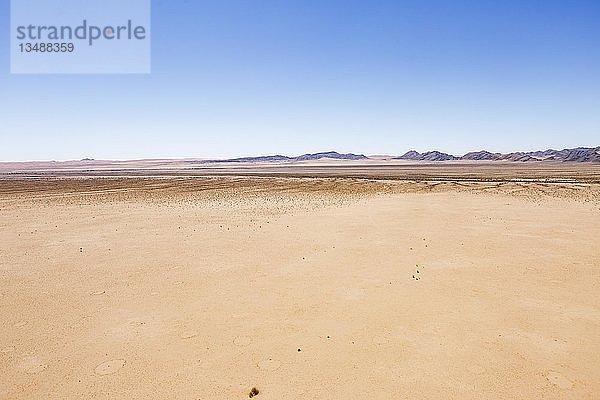Luftaufnahme  Landschaft im Namib-Naukluft-Nationalpark  Namib-Naukluft-Nationalpark  Namibia  Afrika