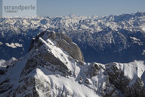 Mt. Altmann  2436 m  Appenzeller Alpen  Kanton Appenzell-Ausserrhoden  Schweiz  Europa
