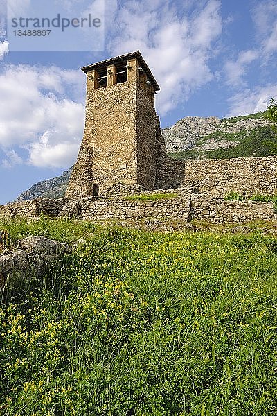 Festung von Kruja  Krujë  Durrës  Durres  Albanien  Europa