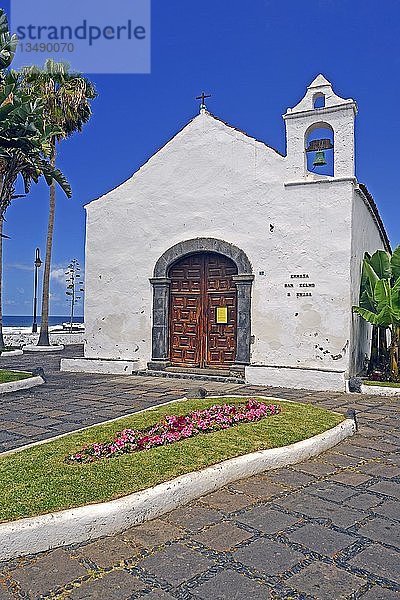 Ermita San Telmo Kirche  Puerto de la Cruz  Teneriffa  Kanarische Inseln  Spanien  Europa