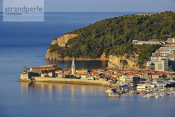 Altstadt  Budva  Adriaküste  Montenegro  Europa