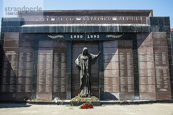 Kriegsdenkmal  Tiraspol  Hauptstadt der Republik Transnistrien  Moldawien  Europa