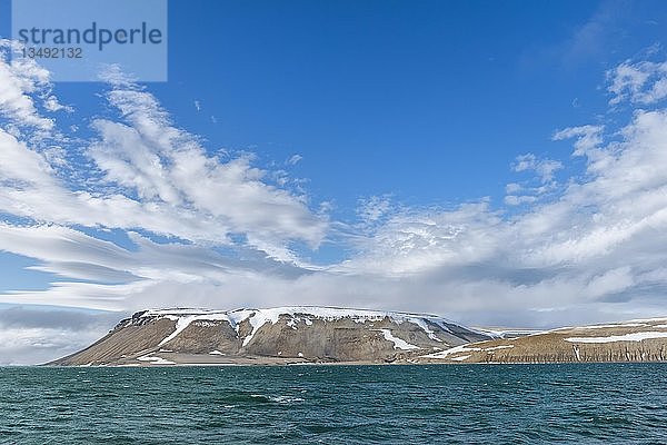 Palanderbukta-Bucht  Gustav-Adolf-Land  Nordaustlandet  Svalbard-Archipel  Norwegen  Europa