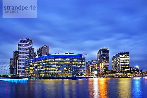 Media City  Salford Quays  Manchester  England  Vereinigtes Königreich  Europa