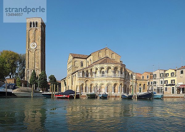 Basilika Santi Maria e Donato  Insel Murano  Venedig  Venetien  Italien  Europa