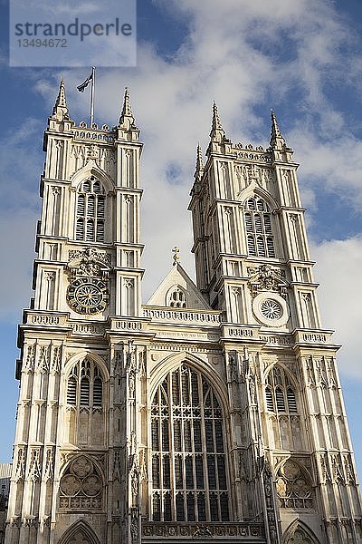 Westminster Abbey  London  England  Großbritannien