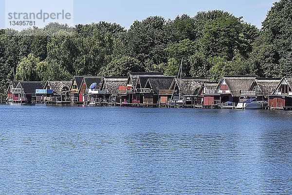 Ferienhäuser am Ziegelsee  Schwerin  Mecklenburg Vorpommern  Deutschland  Europa