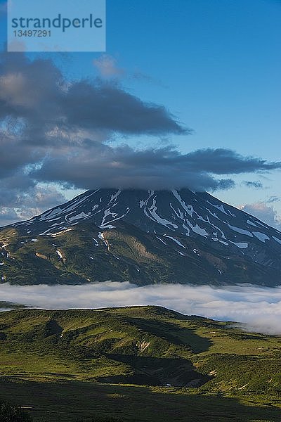 Vulkan Vilyuchinsk  Kamtschatka  Russland  Europa