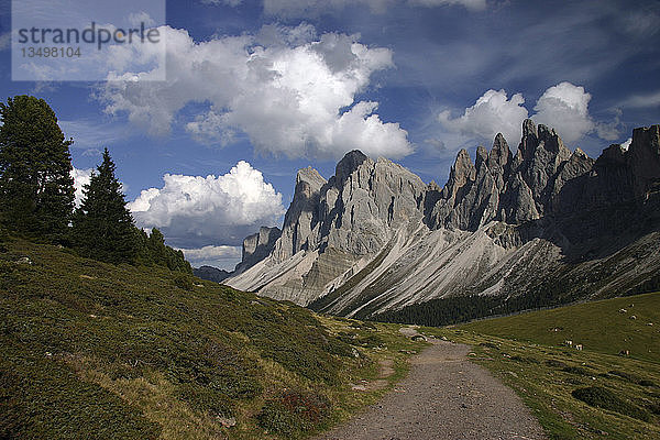 Wanderweg  Geisslerspitzen  Südtirol