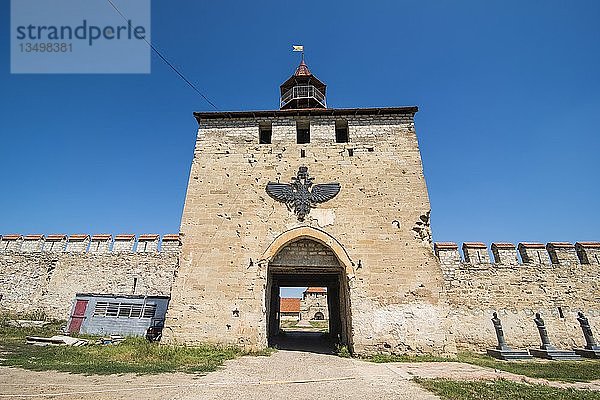 Eingangstor zur Festung Bender  Bender  Republik Transnistrien  Moldawien  Europa