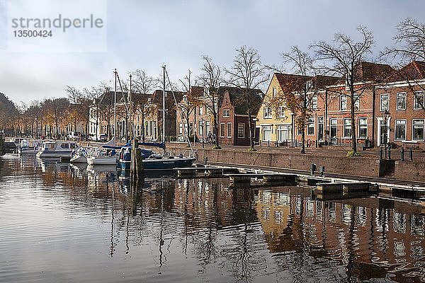 Hafen von Blokzijl  Overijssel  Niederlande