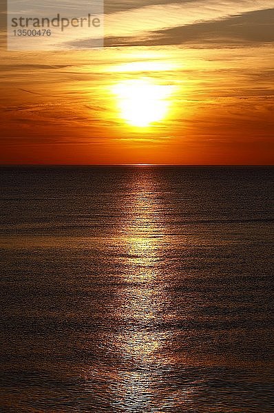 Sonnenuntergang  Ostsee