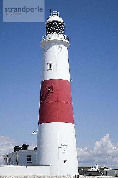 Leuchtturm Portland Bill  Isle of Portland  Dorset  England  Großbritannien