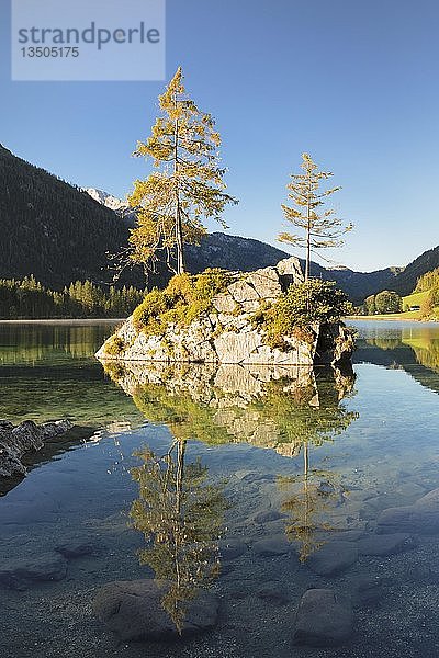 Hintersee  Ramsau  Berchtesgadener Land  Nationalpark Berchtesgaden  Oberbayern  Deutschland  Europa