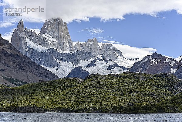 Cerro Fitz Roy  Los Glaciares National Park  El Chaltén  Provinz Santa Cruz  Patagonien  Argentinien  Südamerika