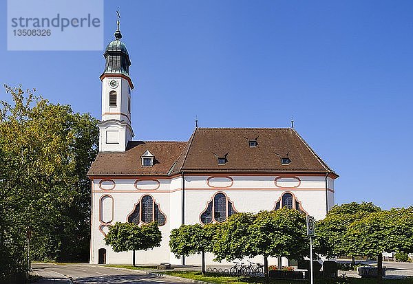 Wallfahrtskirche zu Unserer Lieben Frau  Bobingen  Schwaben  Bayern  Deutschland  Europa