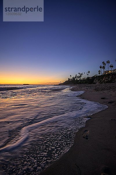 Sunset Beach  Laguna Beach  Orange County  Kalifornien  USA  Nordamerika