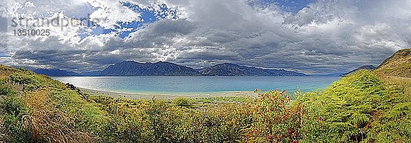 Lake Hawea  Gletschersee  Wanaka  Region Otago  Südinsel  Neuseeland  Ozeanien