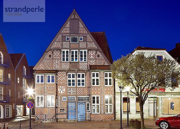 Buxtehuder Museum für Regionalgeschichte und Kunst  Fachwerkhaus  Buxtehude  Niedersachsen  Deutschland  Europa