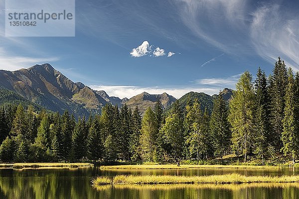 Schattensee  hinter dem Berg Preber  Krakauschatten  Steiermark  Österreich  Europa