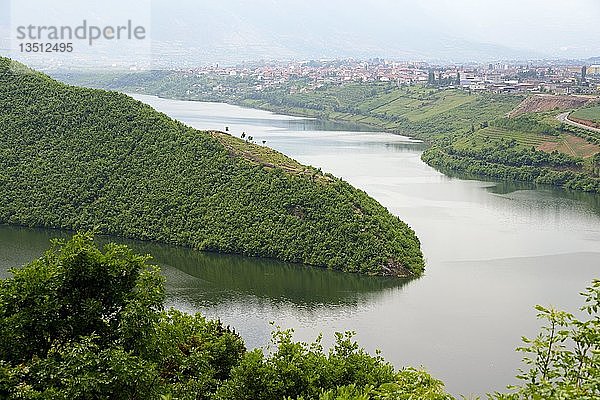 Fluss Drin  Weißer Drin  Kukes  Albanien  Europa