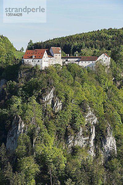 Burg Wildenstein  Oberes Donautal bei Leibertingen  Baden-Württemberg  Deutschland  Europa