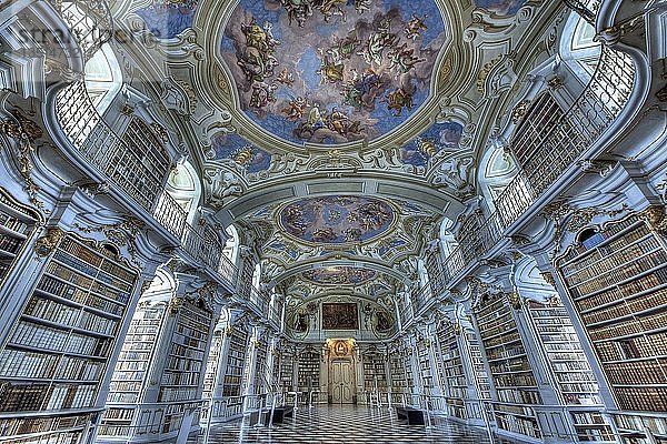 Stiftsbibliothek  Benediktinerstift Admont  Admont  Steiermark  Österreich  Europa