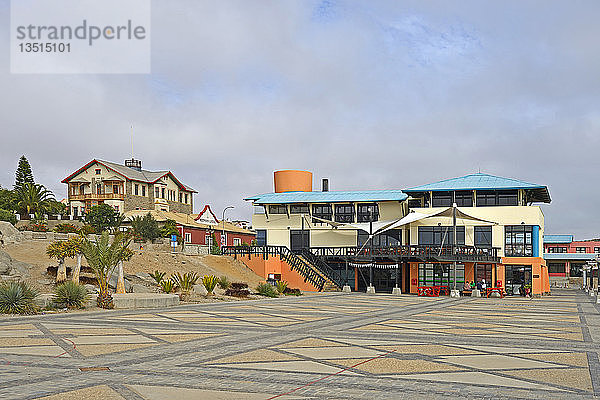 Bau der neuen Lüderitz Waterfront  Lüderitz  Karas Region  Namibia  Afrika