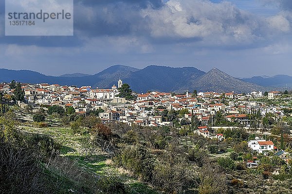 Bergdorf Pano Lefkara  Republik Zypern  Zypern  Europa