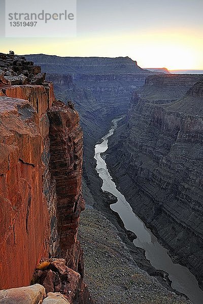 Morgenstimmung  Grand Canyon North Rim  Toroweap Point  Arizona  USA  Amerika  Nordamerika