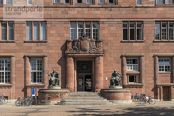 Kollegiengebäude der Albert-Ludwigs-Universität  Freiburg im Breisgau  Schwarzwald  Baden-Württemberg  Deutschland  Europa