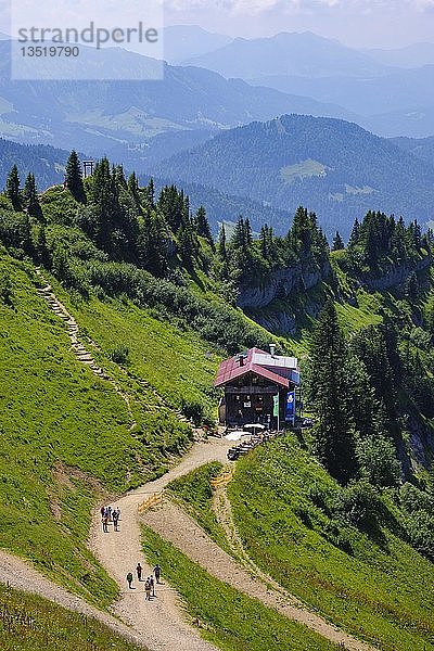 Staufner Haus  Hochgrat  Nagelfluhkette  Allgäuer Alpen  Oberstaufen  Oberallgäu  Allgäu  Schwaben  Bayern  Deutschland  Europa