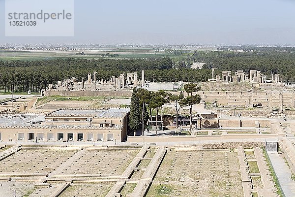 Ansicht von Persepolis  Iran  Asien