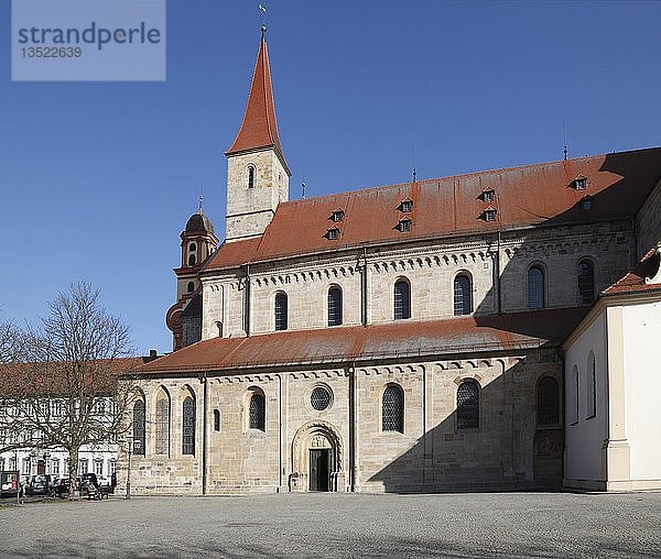 Basilika St. Vitus  ehemalige Stiftskirche St. Vitus  Ellwangen an der Jagst  Baden-Württemberg  Deutschland  Europa
