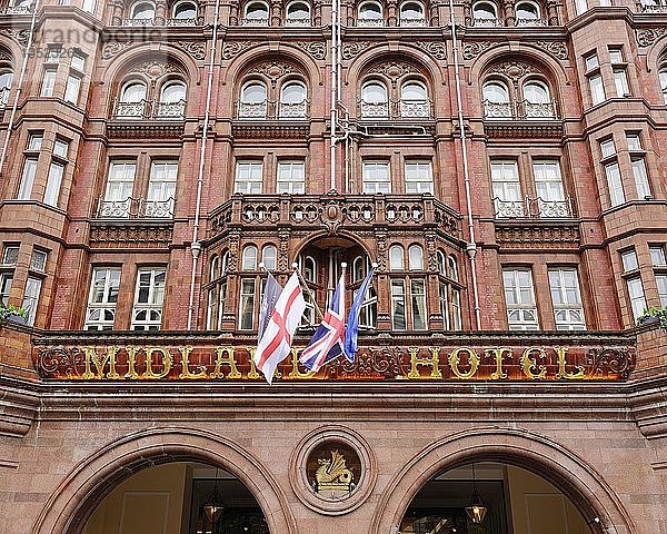 Fassade  Midland Hotel  Manchester  England  Vereinigtes Königreich  Europa