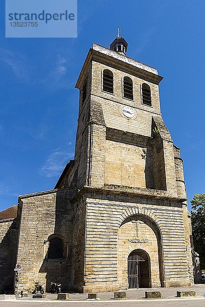 Kirche Saint Sauveur von Figeac  Departement Lot  Okzitanien  Frankreich  Europa