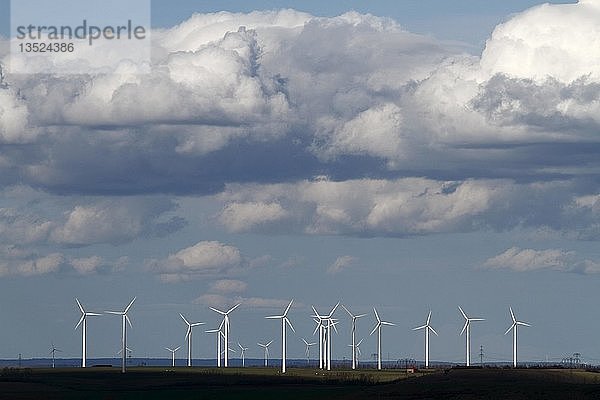 Windenergieanlage  Thüringen Deutschland  Europa
